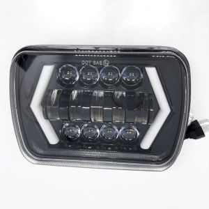 LED Headlamp Daymaker Kotak 5 x 7 Inch Jeep Katana L300 Feroza Taft Carry