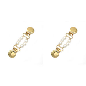 Adjustable Pearl Waist Clip Pearl Waist Tightener Waist Cinch Clip Dress Pants Skirt Women Fashion Accessory
