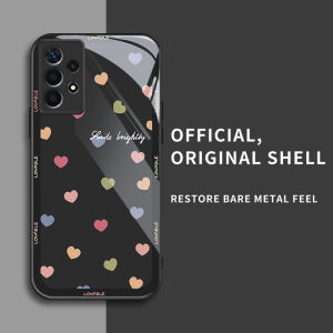 สำหรับ Samsung Galaxy A33 5G เคสศัพท์ป้องกันการตกที่มีหัวใจเล็กๆ มากมาย สไตล์ทันสมัย