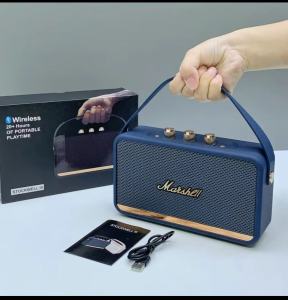 ส่งด่วนไทยลำโพงบลูทูธรุ่นใหม่W6เชื่อมต่อได้2ตัว พร้อมสายหิ้ว ลำโพงไร้สาย 5W2ดอก