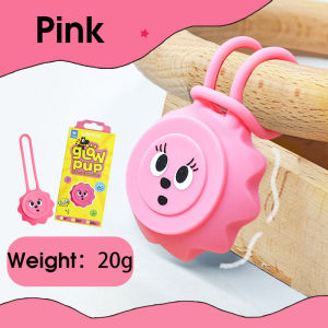 HamshMoc Dog Night Safety Light Cartoon Glow Pendant High Visibility 300M Visible Waterproof LED Tag for Pets Outdoor Night Walk