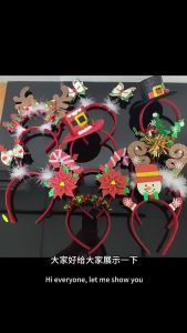 Trang trí Giáng sinh headbands Bộ đôi REINDEERS mũ nón mới lạ masquerades cho lễ kỷ niệm và tạo nên