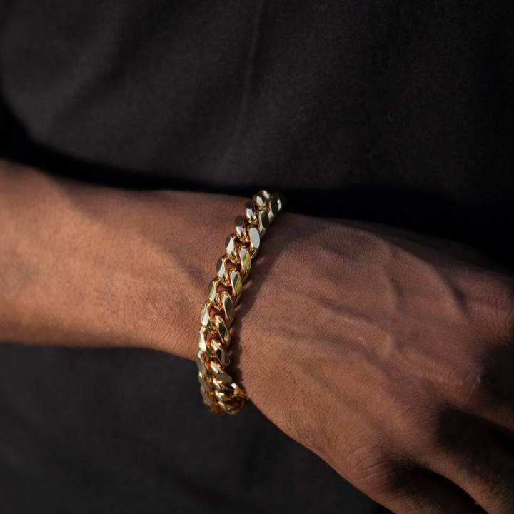 Men's 18 karat on sale gold bracelets