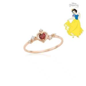 Unimese Cincin Adjustable Disney Princess Ring 925 Silver Open Crown Rings Dan Kalung Disney