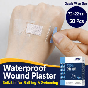 Plaster Luka Lutsinar Kalis Air Bernafas Untuk Luka Kecil Penutup Luka Tidak Nampak Untuk Mandi Renang Jalan Kaki Waterproof Band Aid Transparent Invisible Hemostasis Water Bathing Swimming Bandage 防水型创可贴透明隐形止血防磨脚遮疤痕透气放水洗澡游泳创口贴 H002