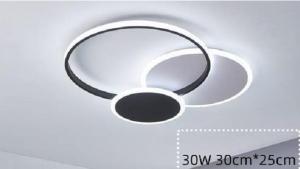 70W Nordic Modern High-Power Tricolor Indoor Ceiling light For Living room Led Chandelier Round modern design Bedroom