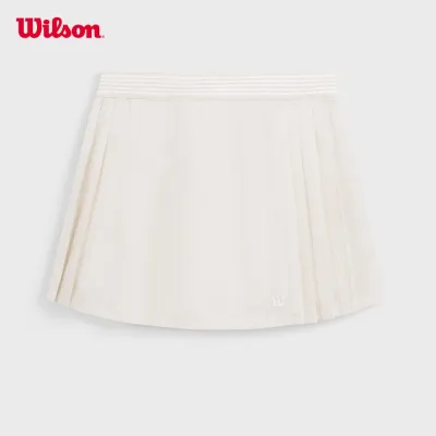 Wilson Women Cross Court Skirt Pleated Tennis Skirt Stretch Activewear WW00435W