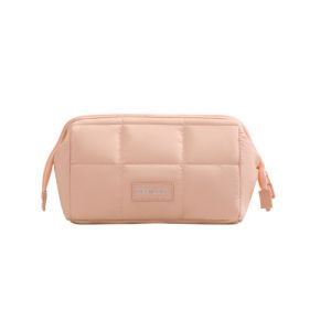 KINTHAZER Đệm phồng Túi mỹ phẩm nữ Mở rộng Cầm tay Dụng cụ tổ chức trang điểm Hợp thời trang Đa chức năng Túi đựng đồ vệ sinh cá nhân Du lịch