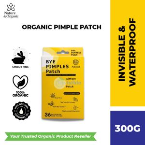 Natureal Organic Pimple Patch Invisible and Waterproof Acne Patch  36 patches for Acne Spot Treatment