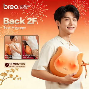 🌟Breo Back 2F Advanced Multifunctional Massage Pillow Feng Shui Lucky Design Soft and Comfortable Memory Foam