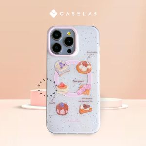 NEW GRIPTOK MAGNETIC Case !! CAFE SWEET CAKE series CASE IPH MAGNETIC COMPATIBLE FOR IP 15 PROMAX 15 PRO 15 14 PROMAX 14 PRO 14 13 PROMAX 13 PRO 13 12 PROMAX 12 PRO 12 CORISSANT CASE MAGNETIC