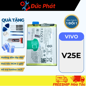 PIN THAY THẾ VIVO V25E. PIN VIVO ( B-V7 ) TỐT - Tặng kèm keo dán và bộ sửa