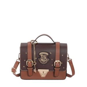 Harry Potter co-branded Hogwarts School of Wizardry dan Wizardry dengan beg Cambridge yang sama beg tangan beg crossbody beg messenger gaya Inggeris