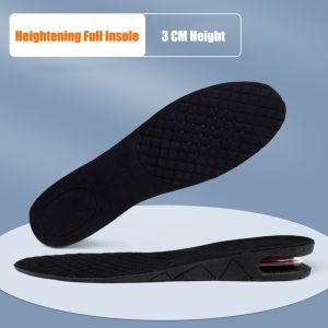 Height Increase Insoles Up 3-7.5cm Invisible Height Foot Pad Adjustable Cut Heel Insert Higher