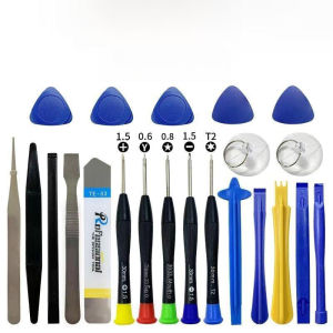 34 in 1 Phone Opening Tools Screwdriver Set Repair Kit Pry Spudger for iPhone Android Tablet