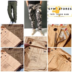 HCM QUẦN DÀI KAKI TÚI HỘP NAM NĂNG ĐỘNG THỜI TRANG GIÁ SĨ  hình thậT HD02