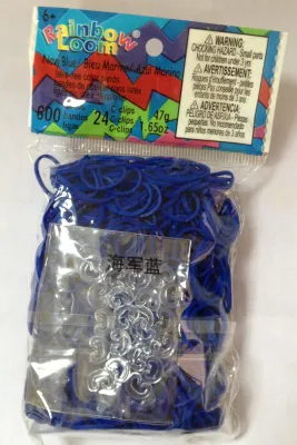 Rainbow Loom Refill (Navy Blue Opaque)