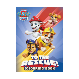 Paw Patrol To The Rescue Colouring Book To Color