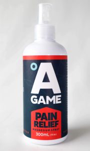 A-GAME Pain Relief Magnesium Spray 300mL | For Muscle Relief And Body Pains
