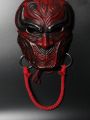 Animation peripheral bad handsome mask cosplay painting Jianghu Li Xingyun resin mask Halloween props samurai 【JYUE】. 