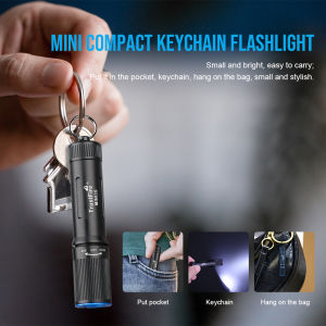 Trustfire Mini3s Mini Rechargeable Lamp 235 Lumen Edc Keychain Work Light 2 Mode Ipx8 Portable Led Flashlights With Usb Charging
