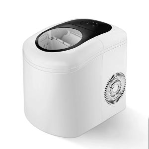 Counter top Ice Maker Machine Portable Compact Automatic Making Bullet Ice Cubes 6-8 Min9 pcs Ice Cube For Home Kitchen Office