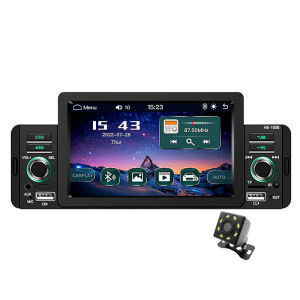 Ekleva 5 inch đài phát thanh xe 1 DIN Carplay Android tự động đa phương tiện cho Volkswagen Nissan Toyo Bluetooth mirrorlink Bộ thu tín hiệu FM