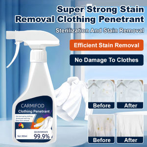 【Hot Sale】Clothes Stain Cleaning Liquid Oil Stain Removal Yellowing Cleaner Clothing Penetrant Strong Stain Removal Deep Penetrating Laundry Detergent Stain Remover