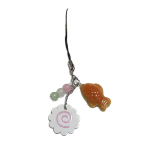 Trendy Camera Safety Strap with Heart Bead Design Waterproof Resin Anti Loss Hook for Photographers and Youhful Adults