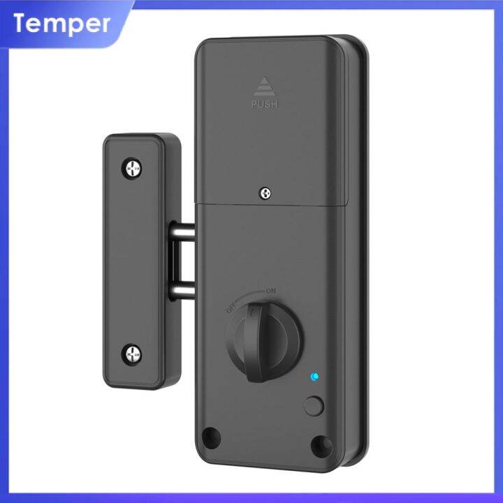 temper Smart Door Lock No Drilling Smart Tuya App Bluetooth Indoor ...