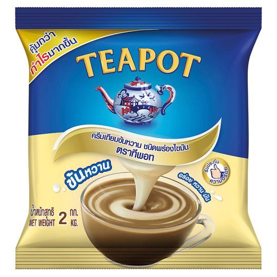 Teapot Condensed Milk นมข้นหวาน ขนาด 2Kg Lazada.co.th