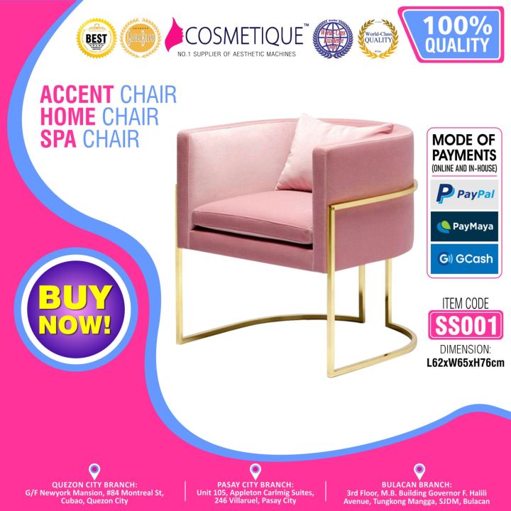 Pink Manicure Chair Nail Salon Furniture for nail salon customer chair