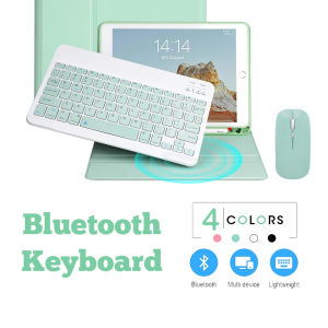 10inch Wireless Keyboard / Mouse For Cellphone Android / IOS Bluetooth Ultra-thin Rechargeable Portable For Phone iPad PC Windows Android Tablet Laptop B65