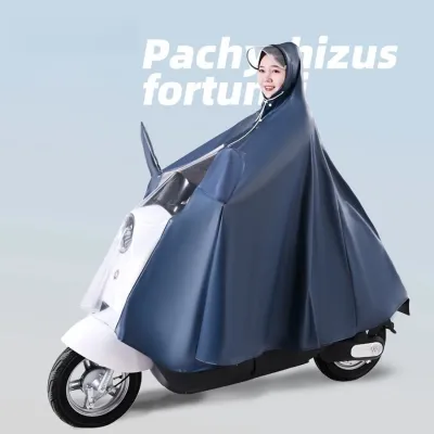 【FUCO】Áo mưa đi xe máy che phủ toàn thân vành đôi chắn nước dễ dàng sử dụng điện thoại