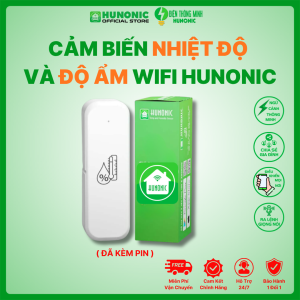 Cảm Biến Nhiệt Ẩm Wifi Hunonic