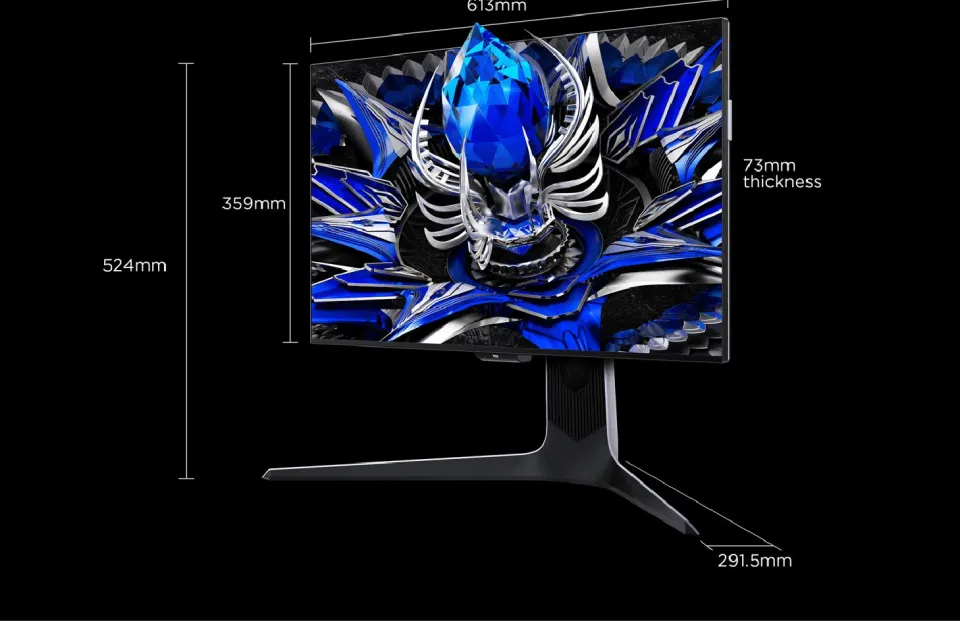 TCL QD-Mini LED Gaming Monitor 27R83U | HDR 1600 | 1100+ Local