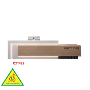 QUẦY LỄ TÂN QUẦY TIẾP TÂN QUẦY TÍNH TIỀN QUẦY THU NGÂN QTT429 (KHÔNG ĐÈN)- NỘI THẤT LẮP RÁP VIENDONGADV