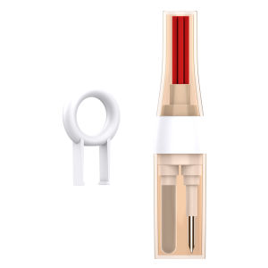 ชุดแปรงทําความสะอาดหูฟังบลูทูธ ปากกาทำความสะอาดหูฟัง3 in1 สําหรับ Airpods 1/2/3/Pro