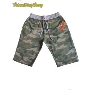 Quần Short Nam màu lính quần nỉ mặc ấm trong mùa đông kiểu dáng thể thao