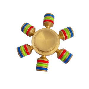 Metal Finger Spinner - Colorful Zinc Alloy Fidget Spinner for Stress Relief