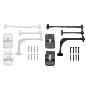 Cửa bên ngoài giữ dụng cụ Giữ móc t-phong cách Miếng chặn cửa bắt phổ quát cho cắm trại Trailer lối vào chốt với ốc vít