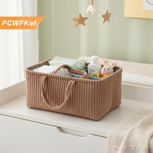 【PCWFKef】 1PC lớn Bohemian lưu trữ BASKET-multi-ngăn tổ chức cho quần áo trẻ em đồ chơi & trang trí nội thất