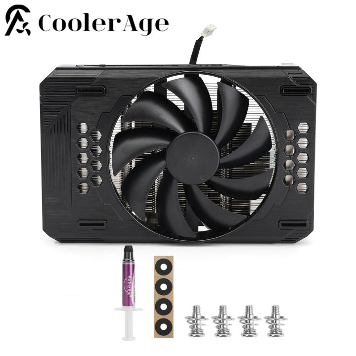 For Retrofit NVIDIA A4000 Graphics Card Cooler Heat Sink New PNY RTX ...