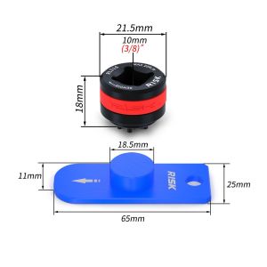 ADREE Hợp nhôm Dụng cụ phanh đĩa xe đạp Đa chức năng Đang sửa chữa Tháo nắp piston phanh MỚI Phổ quát Tháo piston phanh Cho Shimano M9200./M9220/R9270 Phụ kiện xe đạp