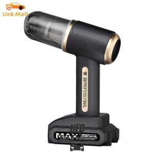 [UEB Mall] Handheld Vacuum Cleaner with Brushless Motor 2000mAh Battery for Car Desktop Pet Hair Cleaning