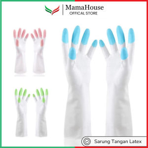 [MHS] Sarung Tangan Cuci Piring Latex Pelindung Anti Air Karet