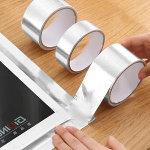 BĂNG KEO NHÔM CHỊU NHIỆT COMBO 2 CUỘN 5CM X 10M – DÁN KHE BẾP CHỐNG NƯỚC DẦU MỠ DỄ LAU CHÙI