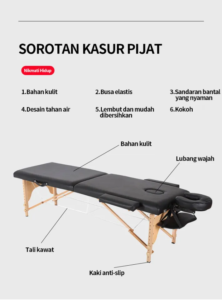 BENBO Ranjang facial Kasur Massage/ bed medis /Ranjang Medis