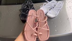 [Free Shipping] WomenS Summer Wedge Sandals Thick-Soled Outdoor Versatile High-Heeled Slippers Non-Slip And Durable