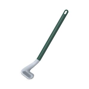 Toilet Brush/Cleaning Brush/Bathroom Brush/Silicone Toilet Brush/Convenient Storage Toilet Brush/Efficient Cleaning/Eco Friendly Material/No Damage To Toilet/Bathroom